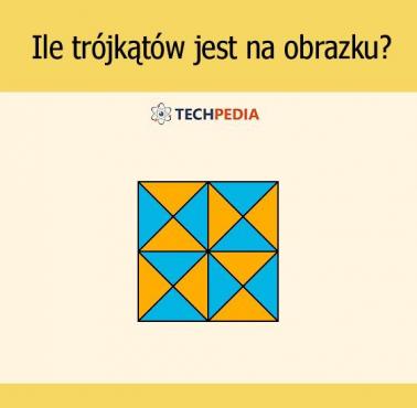 Ile trójkątów jest na obrazku?