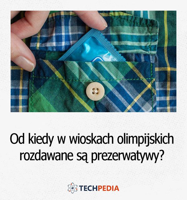 Od którego roku w wioskach olimpijskich rozdawane są prezerwatywy?