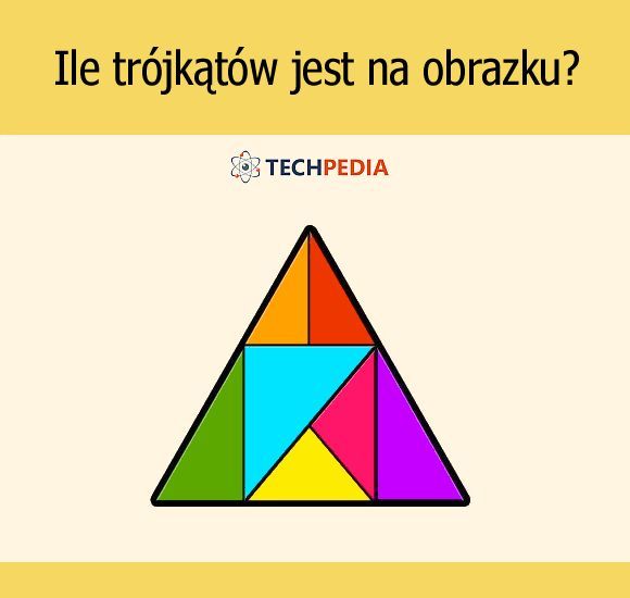 Ile trójkątów jest na obrazku?