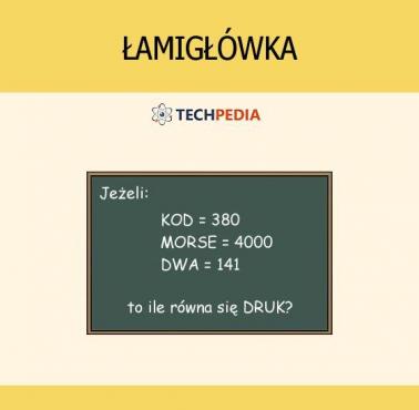 Jakie jest rozwiązanie łamigłówki?