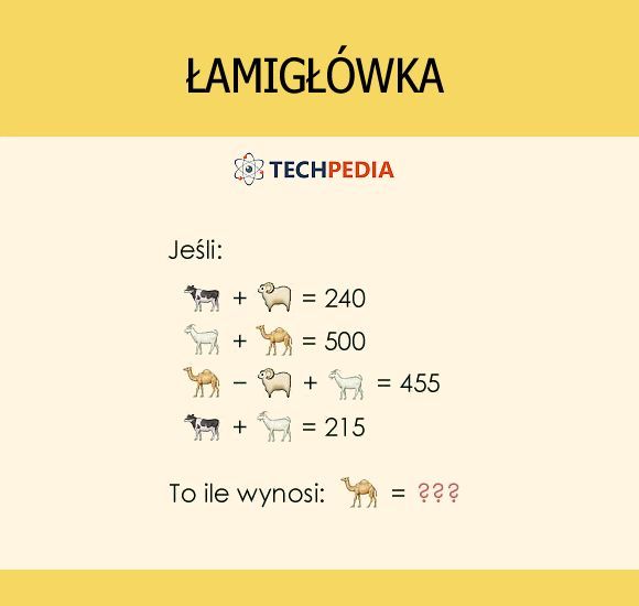 Jakie jest rozwiązanie łamigłówki?