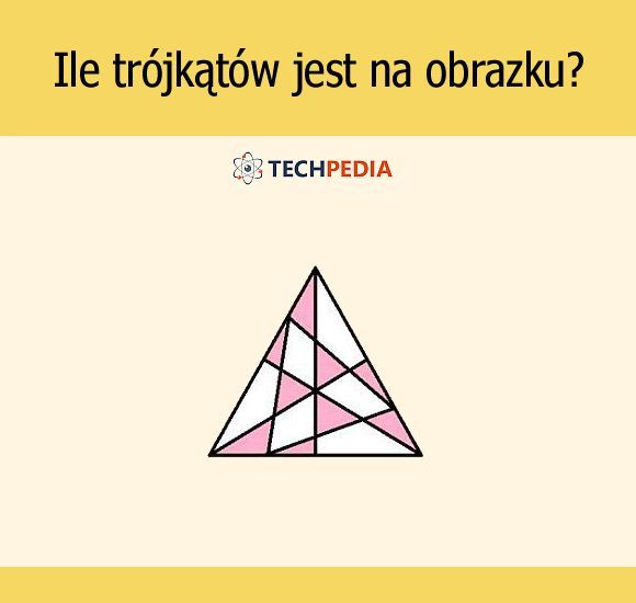 Ile trójkątów jest na obrazku?