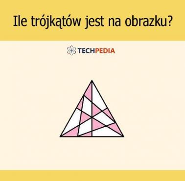 Ile trójkątów jest na obrazku?