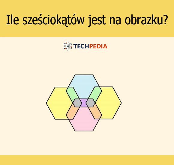 Ile sześciokątów jest na obrazku?