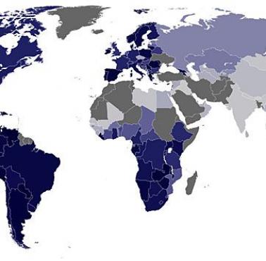 Chrześcijaństwo na świecie (dane CIA "The world factbook")