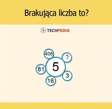 Brakująca liczba to?