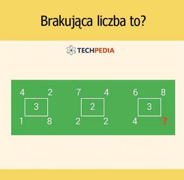 Brakująca liczba to?