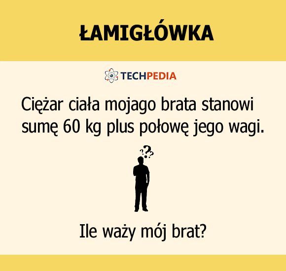 Ile waży mój brat?