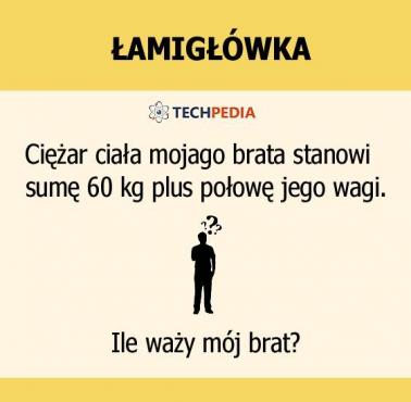 Ile waży mój brat?