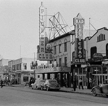 Centrum Las Vegas w 1942 roku