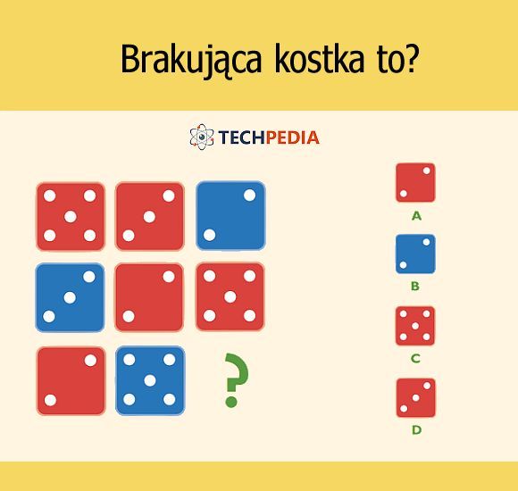 Brakująca kostka to?