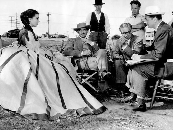 Na planie Przeminęło z wiatrem (Gone with the wind) z 1932 roku