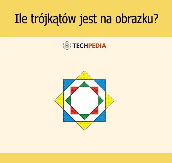 Ile trójkątów jest na obrazku?