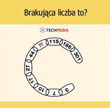 Brakująca liczba to?