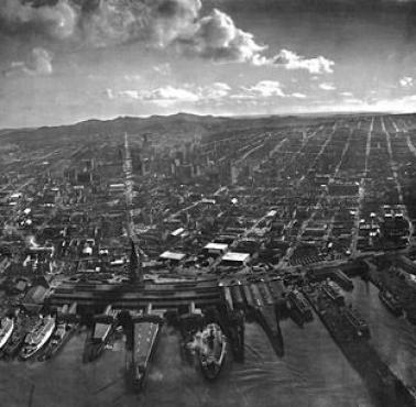 Ruiny San Francisco po trzęsieniu ziemi w 1906 roku