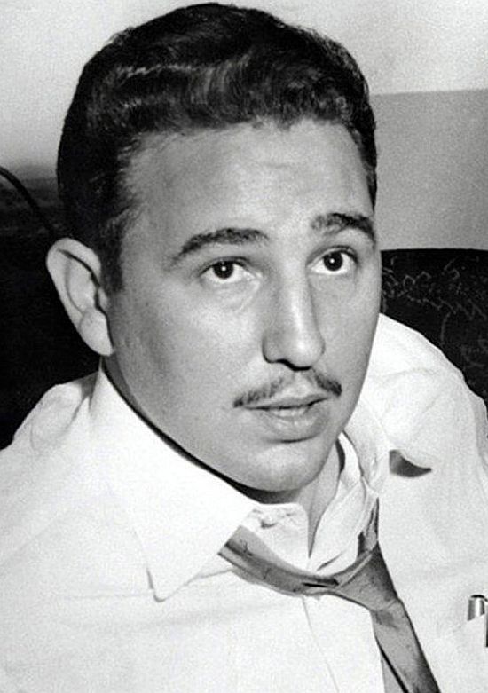 Młody Fidel Castro