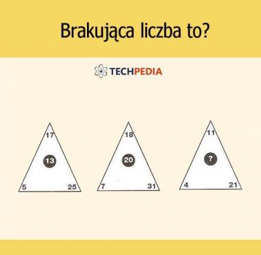 Brakująca liczba to?