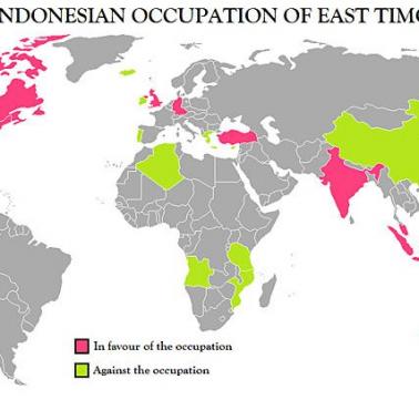 Reakcja świata na anektownie przez Indonezję Timoru Wschodniego w 1976 roku