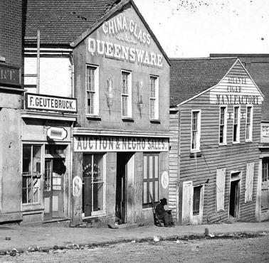 Dom, w którym sprzedawano niewolników (Atlanta, Georgia, 1864)