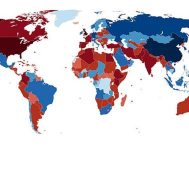 Bilans handlowy poszczególnych państw świata (w dolarach)