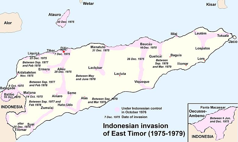 Aneksja Timoru Wschodniego przez Indonezję w 1976 roku