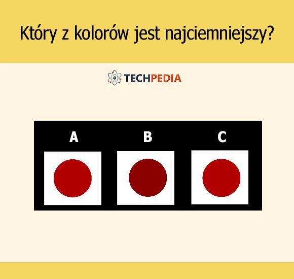Który z kolorów jest najciemniejszy?