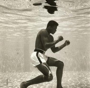 Muhammad Ali pod wodą