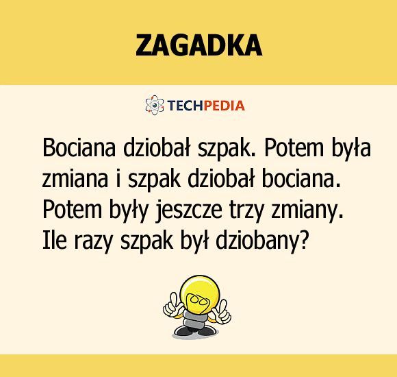 Jakie jest rozwiązanie zagadki?