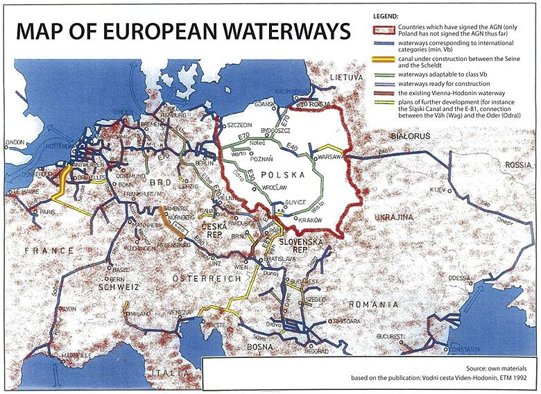 Drogi wodne (śródlądowe) w Polsce