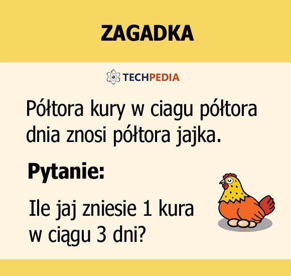 Jakie jest rozwiązanie zagadki?