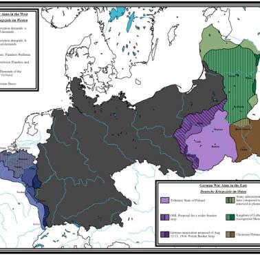 Roszczenia niemieckie i cele wojenne II Rzeszy podczas I wojny