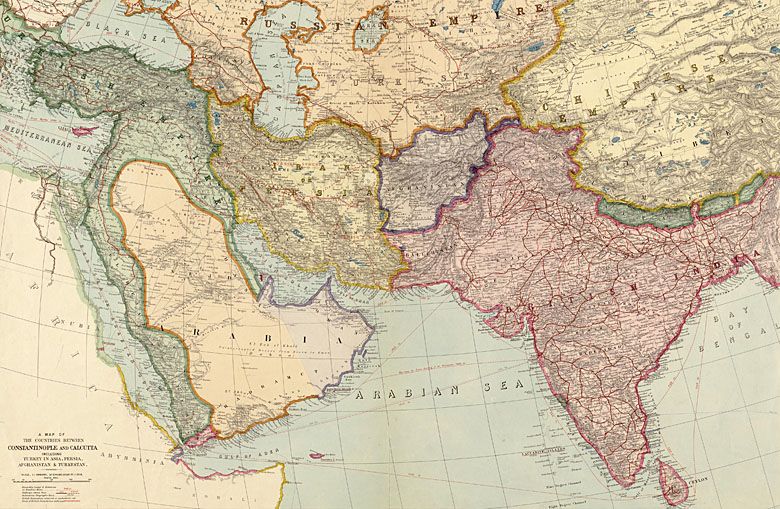 Południowo-zachodnia Azja na początku XX wieku