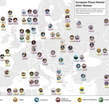 Znane miejsce w Europie nazwane na cześć wybitnych kobiet