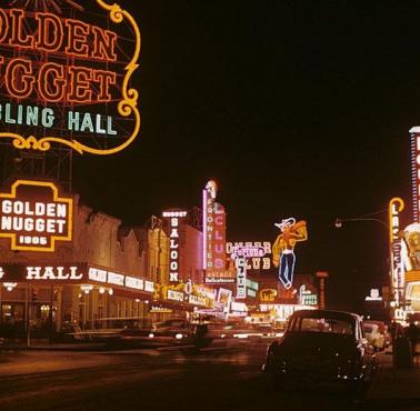 Fremont Street, Las Vegas, 1952