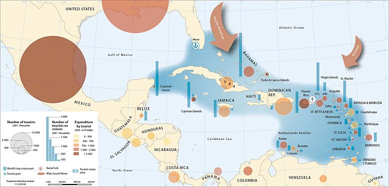 Karaibska turystyka w latach 2006-2007