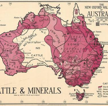 Australia, bydło i minerały, lata dwudzieste XX wieku