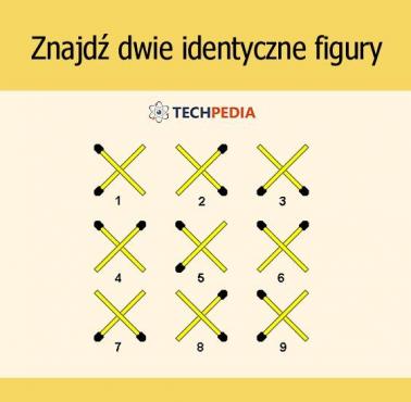 Znajdź dwie identyczne figury