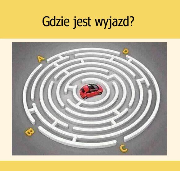 Gdzie jest wyjazd?