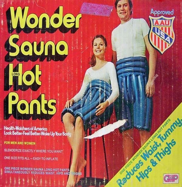Reklama produktu Wonder Sauna Hot Pants :), 1975
