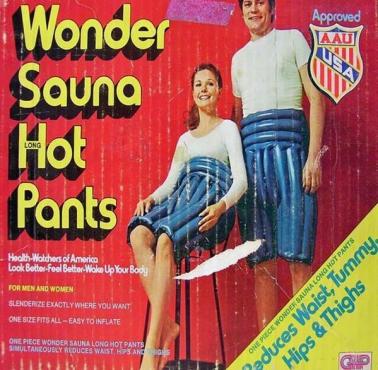 Reklama produktu "Wonder Sauna Hot Pants" :), 1975