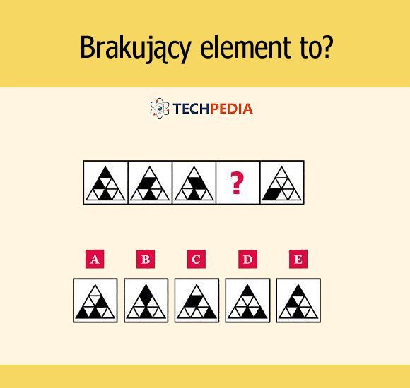 Brakujący element to?