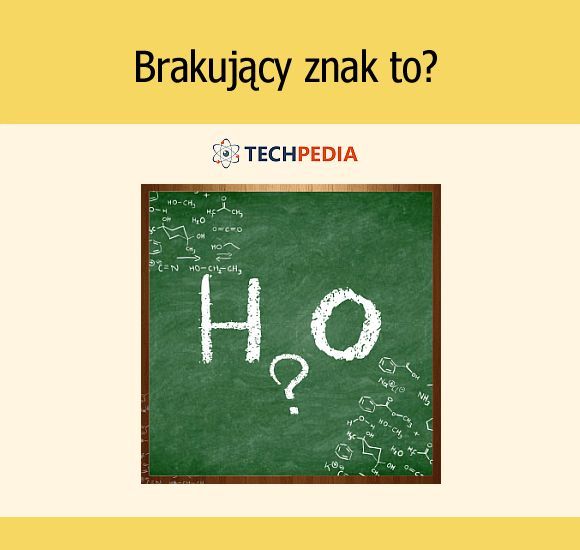 Brakujący znak to?