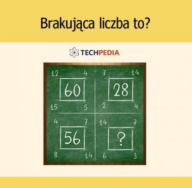 Brakująca liczba to?