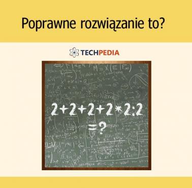 Poprawne rozwiązanie to?