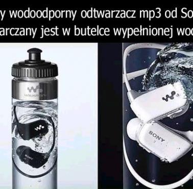 Wodoodporny odtwarzacz MP3