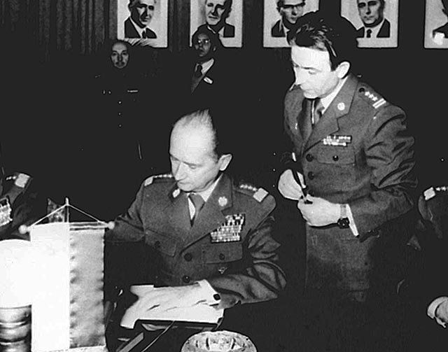23 maja 1984 roku Sąd Wojskowy w W-wie skazał zaocznie agenta amerykańskiego R.Kuklińskiego na karę śmierci i konfiskatę majątku