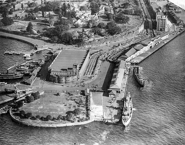 Miejsce, w którym wybudowano Operę w Sydney (Sydney Opera House), 1957