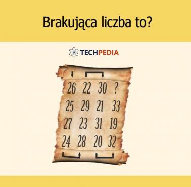 Brakująca liczba to?