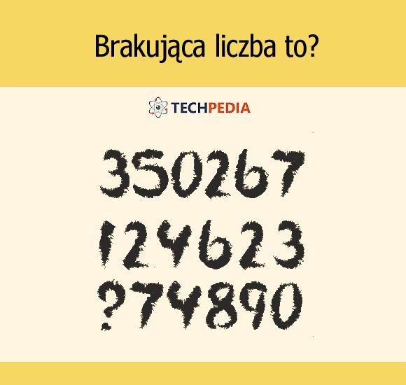 Brakująca liczba to?