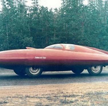 Prototyp sowieckiego samochodu "GAZ Torpedo", 1951